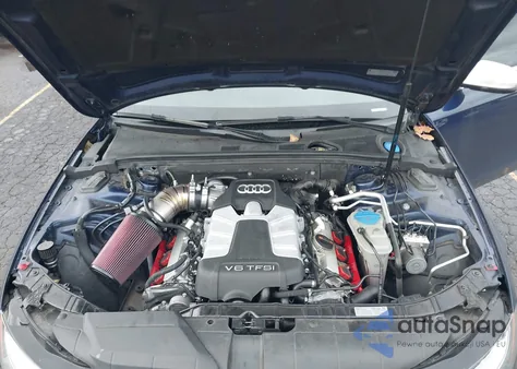 2013 Audi S4 3.0T Premium Plus from USA, damaged, VIN WAUKGAFL0DA160355